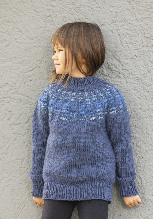 Varde Genser Barn Blå 3-3