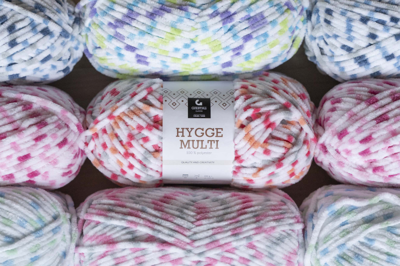 Posesalg - Gjestal Garn - Hygge Multi 10stk