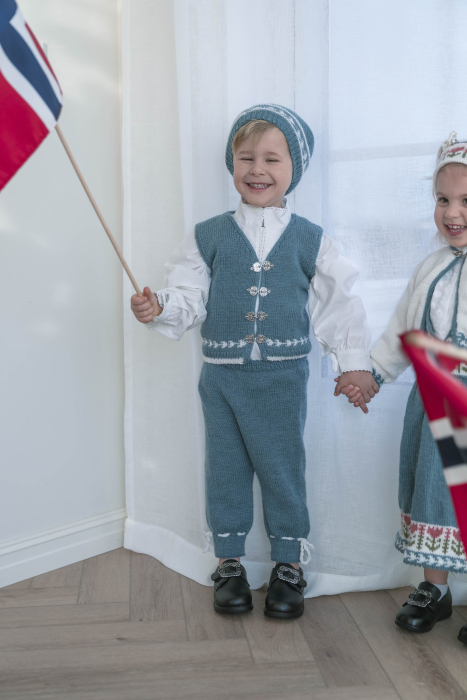 Stas Festdrakt - Vest, nikkers og lue